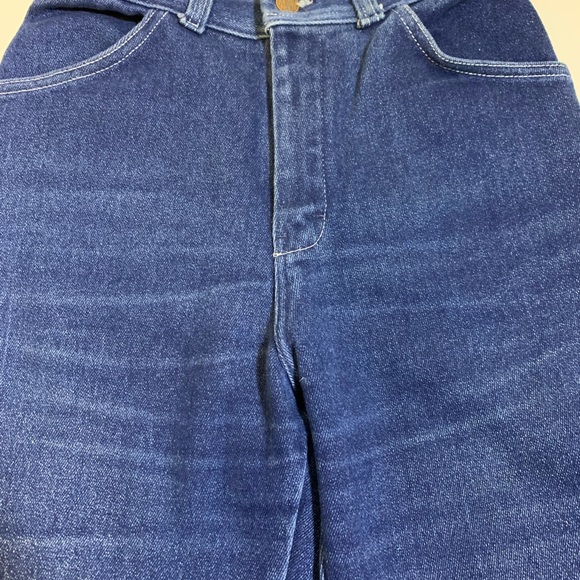 Vintage 70s 80s C'est Magnifique Straight Leg High Waist Jeans - Picture 2 of 13